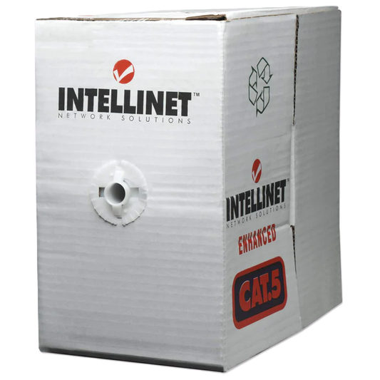Bobina,intellinet,704663, Cat 6  Cca 305m Solida Gris