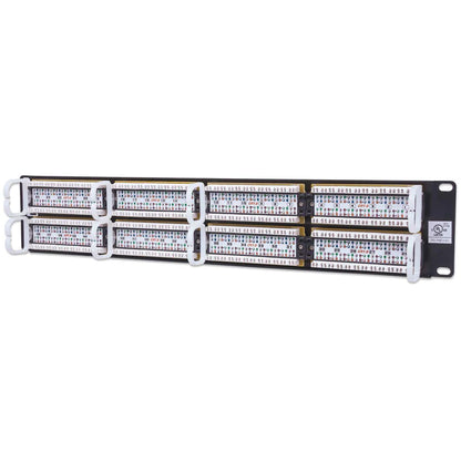 Panel Parcheo,intellinet,560283, Cat 6, 48 Ptos 2 Niv. Rack