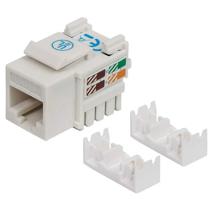 Jack,intellinet,210591, Cat 6  De Impacto (keystone) Blanco