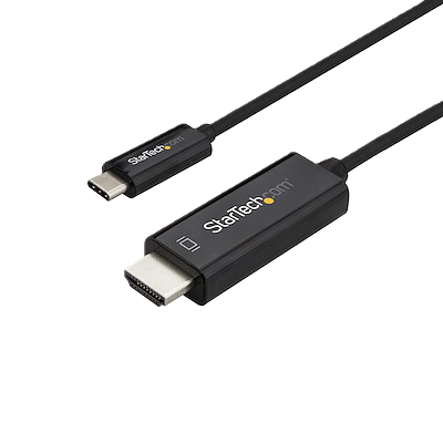Cable Adaptador De 3m Usb-c A Hdmi 4k 60hz - Negro - Cable Usb Tipo C A Hdmi - Cable Convertidor De Video Usbc - Startech.com Mod. Cdp2hd3mbnl