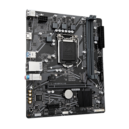 Mb Gigabyte H510m K V2 Intel S-1200 11a Gen/2xddr4 3200mhz/pcie 3.0/hdmi/4xusb 3.1/m.2/micro Atx/gama Basica