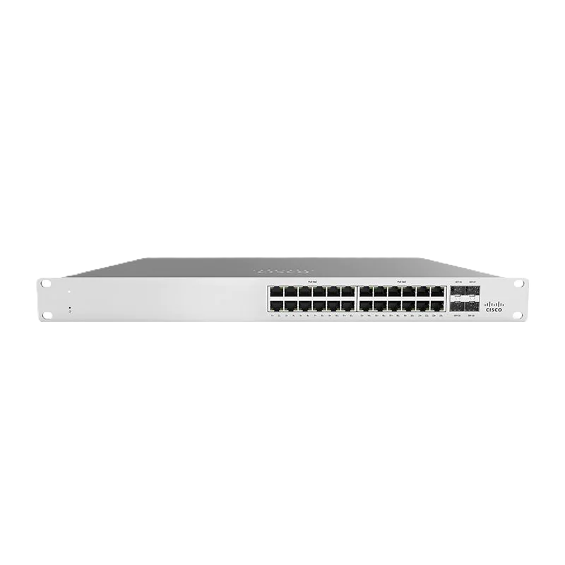 Switch Cisco Meraki 24 Puertos Poe Administrable Desde Nube (requiere Licenciamieto)