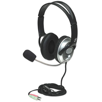 Audifono Diadema,manhattan,17555, C/microfono V3 Mediano