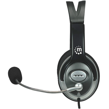 Audifono Diadema,manhattan,17555, C/microfono V3 Mediano
