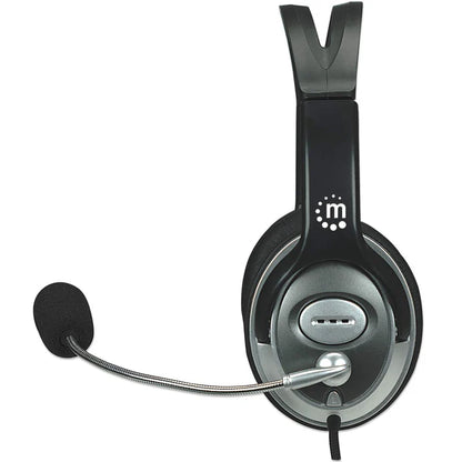 Audifono Diadema,manhattan,17555, C/microfono V3 Mediano