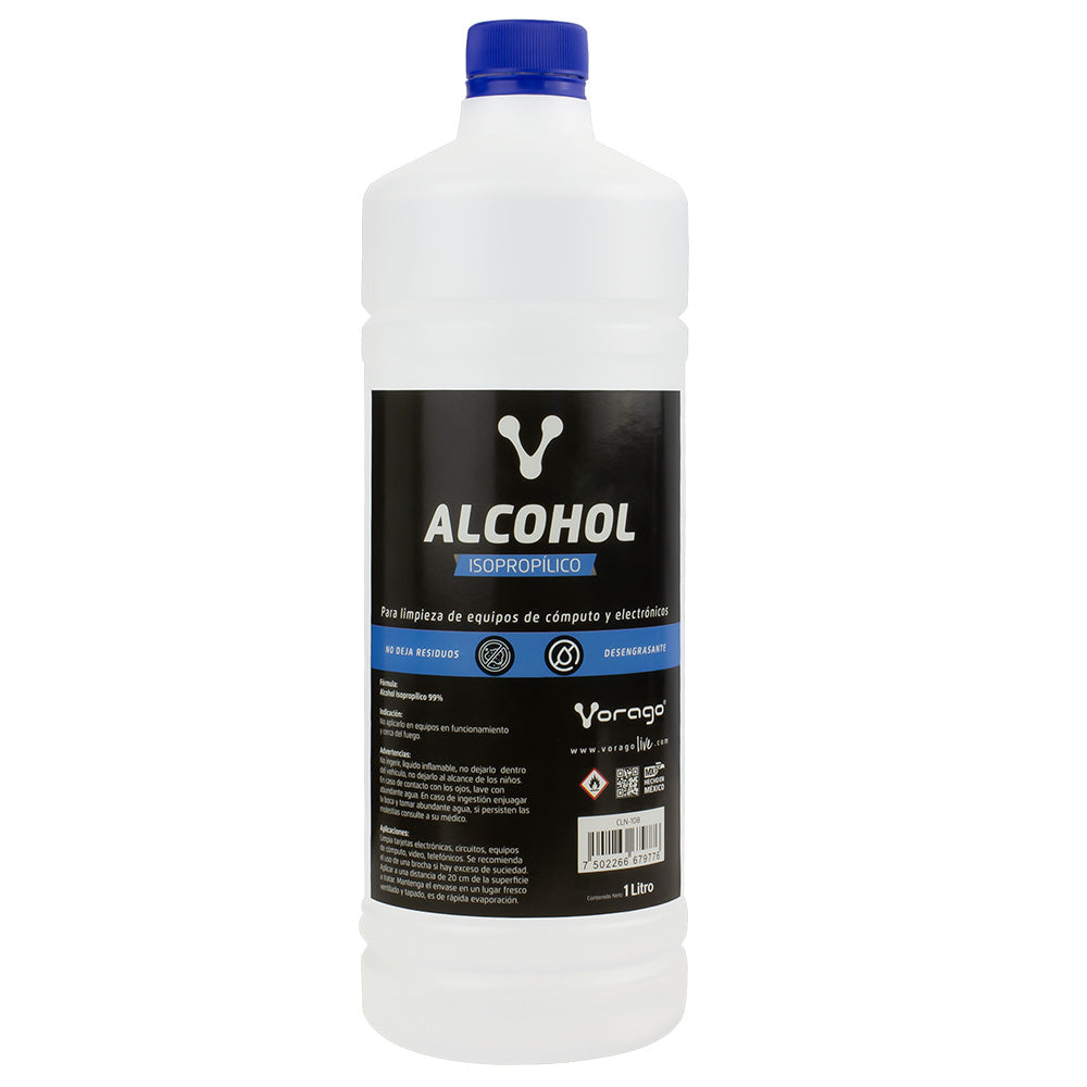 Alcohol Isopropilico Vorago Cln-108 1 Litro