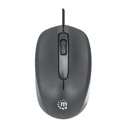 Mouse,manhattan,190190, Optico Estndar Usb Negro