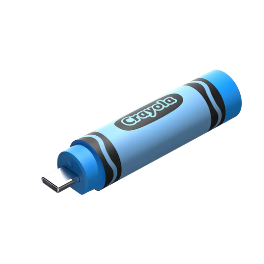 Memoria Sandisk 256gb Usb Tipo-c Crayola Cerulean Blue Sdczic-256g-g46b