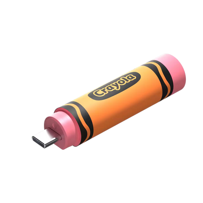 Memoria Sandisk 256gb Usb Tipo-c Crayola Mango Tango Sdczic-256g-g46o