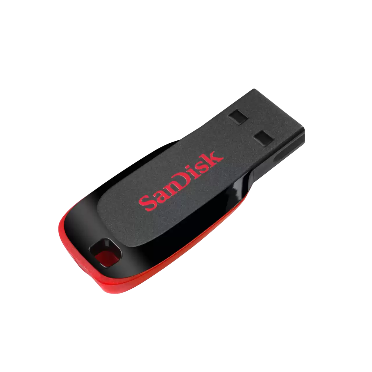 Memoria Sandisk 128gb Usb 2.0 Cruzer Blade Z50 Negro C/rojo Sdcz50-128g-b35