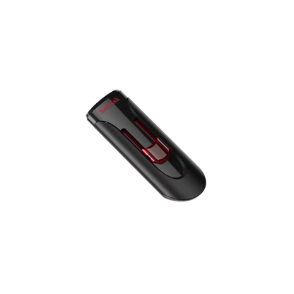Memoria Sandisk 128gb Usb 3.0 Cruzer Glide Z600 Negro C/rojo Sdcz600-128g-g35