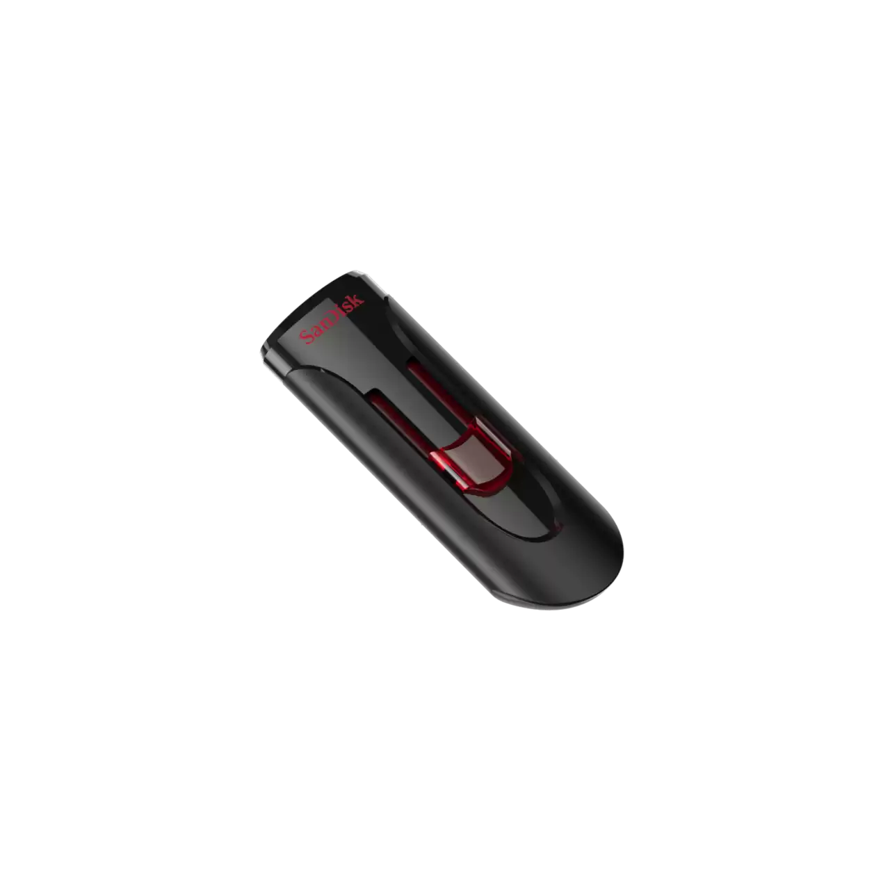 Memoria Sandisk 64gb Usb 3.0 Cruzer Glide Z600 Negro C/rojo Sdcz600-064g-g35