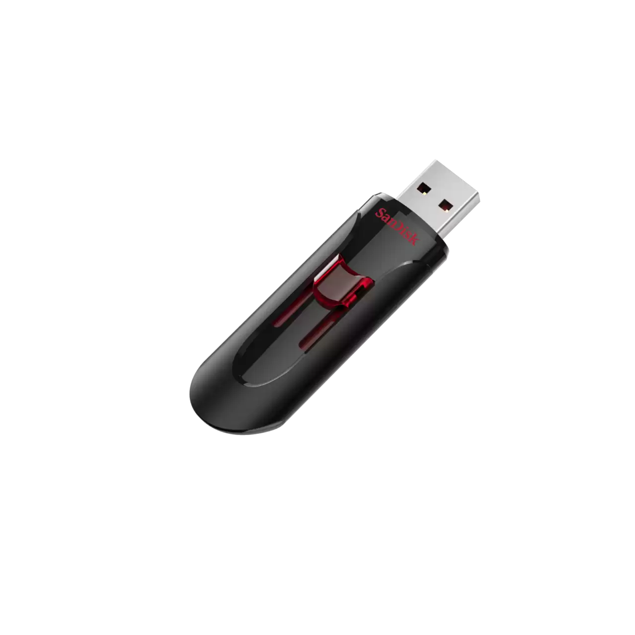Memoria Sandisk 128gb Usb 3.0 Cruzer Glide Z600 Negro C/rojo Sdcz600-128g-g35
