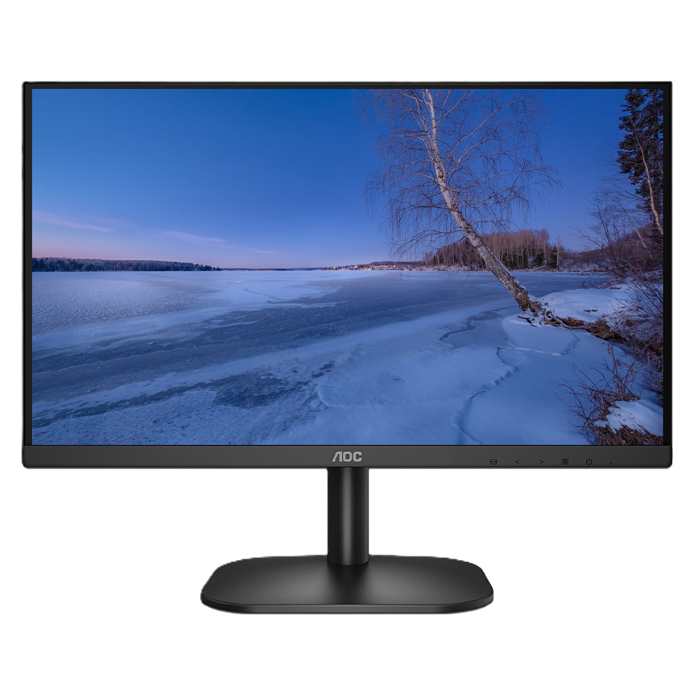 Monitor Led De 23.8" Vesa, Resolución 1920 X 1080 Pixeles, Entradas De Video Vga/hdmi. Panel Va Lcd Backlight Led. Ultra Delgado