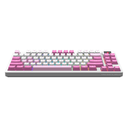 Teclado InalÁmbrico Msi Forge Gk600 Tkl W Violet Us InalÁmbrico / Bluetooth / Usb 2.0 / Rgb