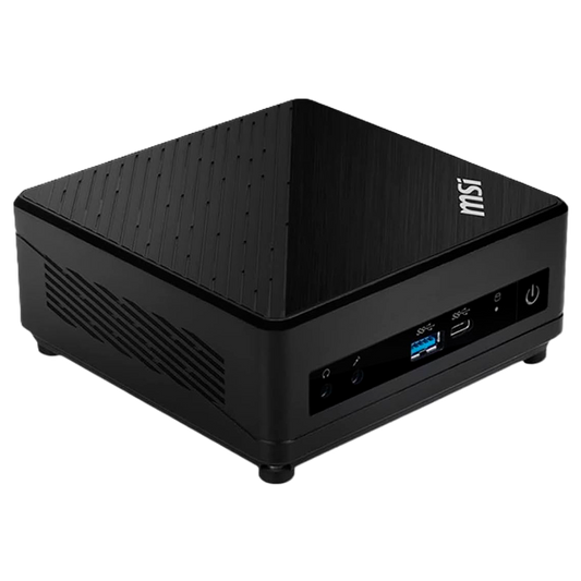 Mini Pc Msi Cubi Core I7-1255u  Hasta 4.70 Ghz /soporta 2 Sodimm Ddr4 2666 / 3200mhz Max 64gb/soporta Ssd M.2 / 2.5 Hdd/dds /hdmi /dp / Thunderbolt 4 /2x Usb 3.2/ Dual Lan (barebone)