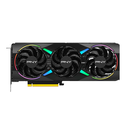 Tarjeta De Video Pny Geforce Rtx 5070 Triple Fan Argb Oc / 12gb Gddr7 Pcie 5.0 X16 / Gama Alta / Gamer