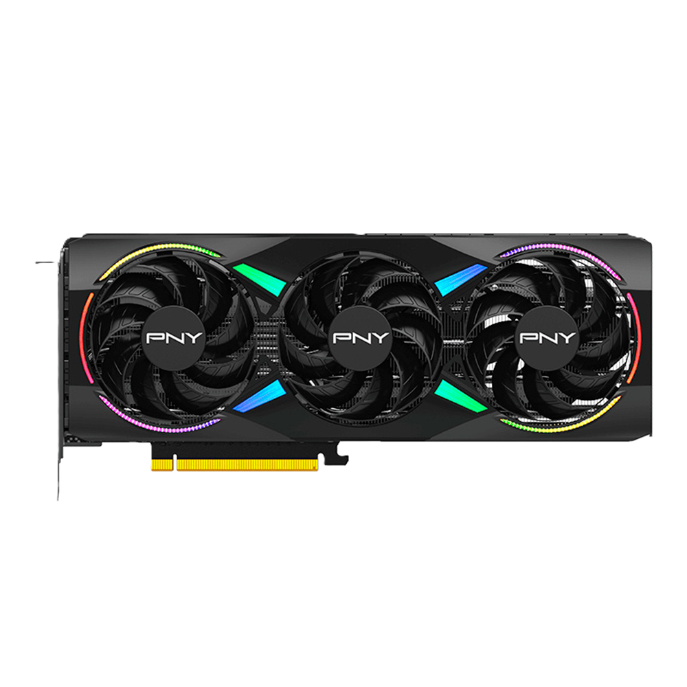 Tarjeta De Video Pny Geforce Rtx 5070 Triple Fan Argb Oc / 12gb Gddr7 Pcie 5.0 X16 / Gama Alta / Gamer