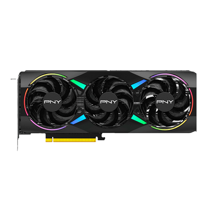 Tarjeta De Video Pny Geforce Rtx 5070 Triple Fan Argb Oc / 12gb Gddr7 Pcie 5.0 X16 / Gama Alta / Gamer
