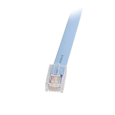 Cable De 1.8m Para Gestion De Router Consola Cisco Rj45 A Serial Db9 - Rollover - Macho A Hembra - Startech.com Mod. Db9concabl6