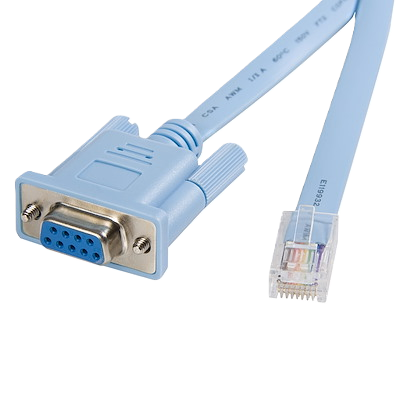 Cable De 1.8m Para Gestion De Router Consola Cisco Rj45 A Serial Db9 - Rollover - Macho A Hembra - Startech.com Mod. Db9concabl6
