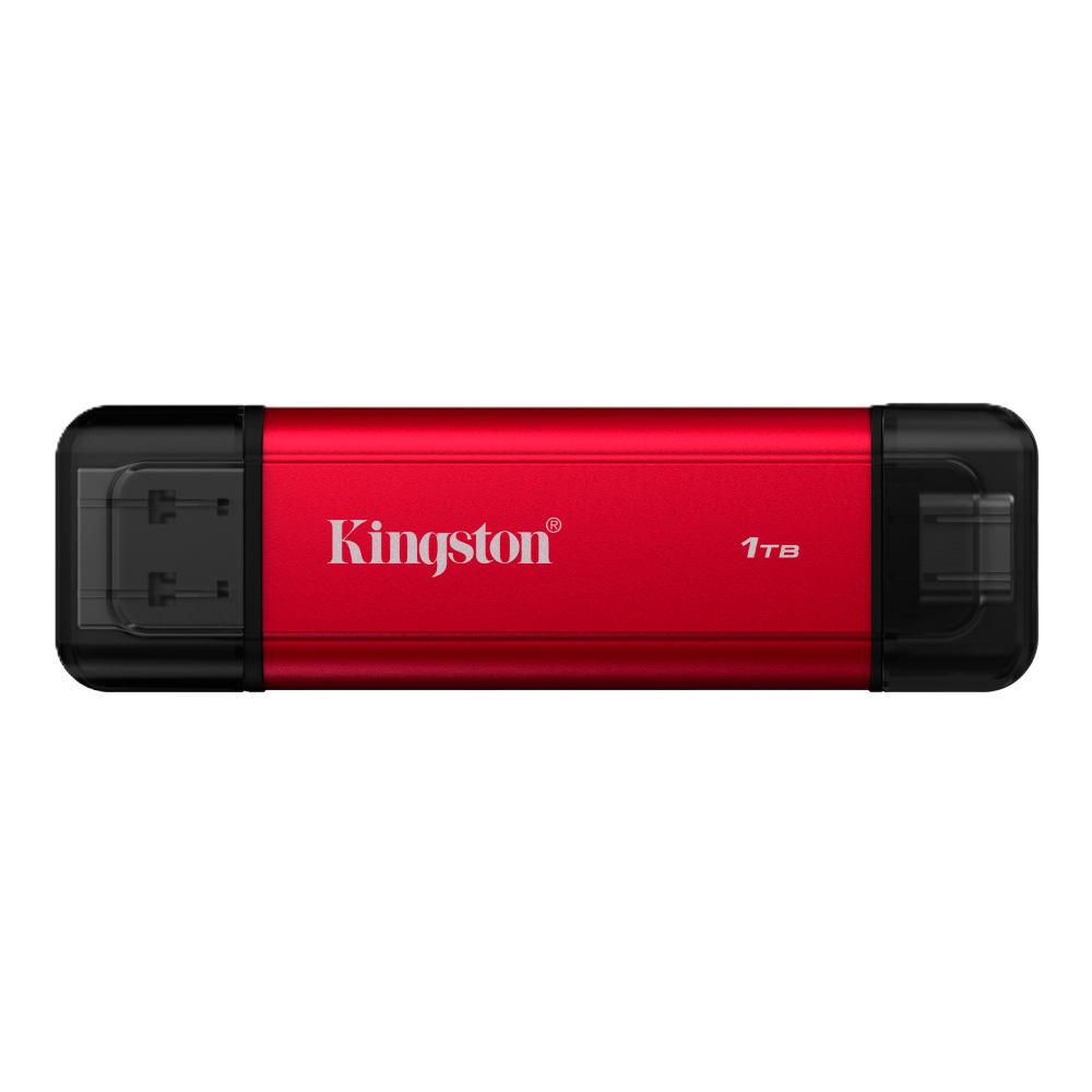 Unidad De Estado Solido Kingston Externo Dual Usb-a/c 1tb Gen 2 Lect.1050/escrit.950 Mb/s Portable Spsd/1tb