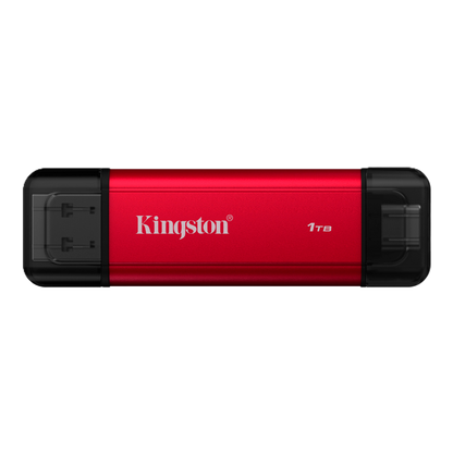 Unidad De Estado Solido Kingston Externo Dual Usb-a/c 1tb Gen 2 Lect.1050/escrit.950 Mb/s Portable Spsd/1tb