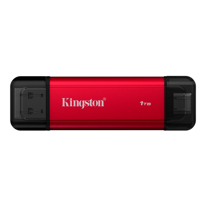 Unidad De Estado Solido Kingston Externo Dual Usb-a/c 1tb Gen 2 Lect.1050/escrit.950 Mb/s Portable Spsd/1tb