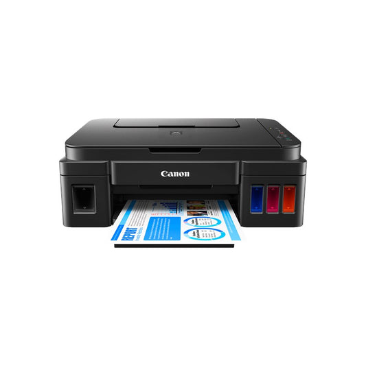 Multifuncional Canon G2110, Tinta Continua, Ipm 8.8 Negro/5.0 Color, Usb, Cama Plana Carta /a4, Compatible Windows, Consumibles Gi-190