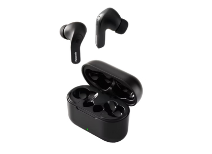 Audifonos Bluetooth Tipo True Wireless In-ear Panasonic Rz-b310wde-k, Color Negro, Funcion Manos Libres/microfono, Cancelacion De Ruido Activa, Resistencia Ipx4, 5 Horas De Reproduccion Continua,