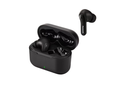 Audifonos Bluetooth Tipo True Wireless In-ear Panasonic Rz-b310wde-k, Color Negro, Funcion Manos Libres/microfono, Cancelacion De Ruido Activa, Resistencia Ipx4, 5 Horas De Reproduccion Continua,