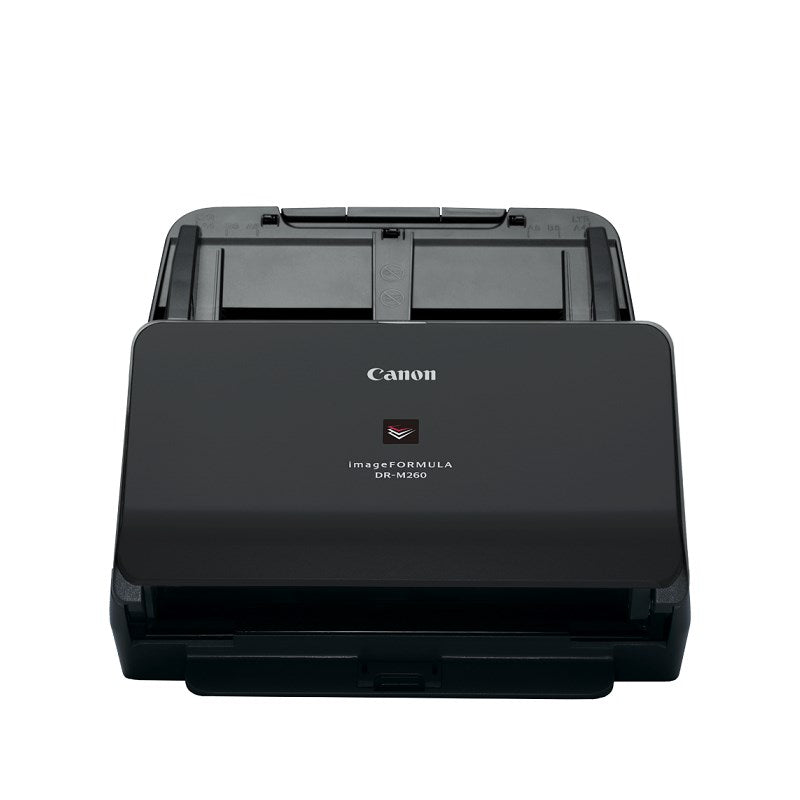 Escaner Canon Dr-m260, 60 Ppm/90 Ipm, 600 Dpi, Usb, Duplex, Adf,compatible Windows, Alimentacion 80 Hojas, Oficio, Vertical, Escaneo Diario 7500