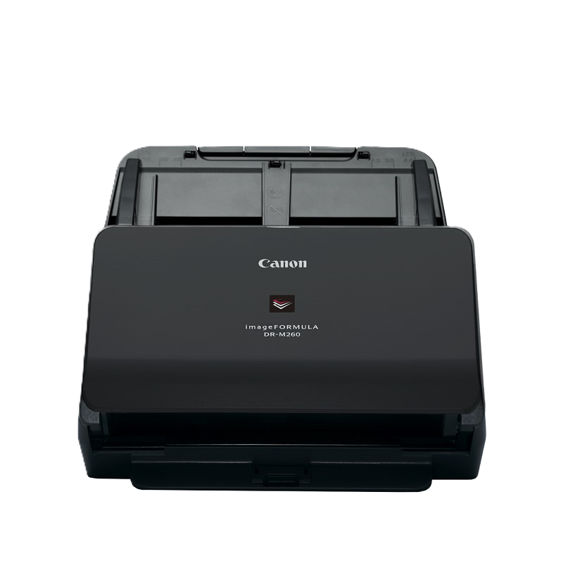 Escaner Canon Dr-m260, 60 Ppm/90 Ipm, 600 Dpi, Usb, Duplex, Adf,compatible Windows, Alimentacion 80 Hojas, Oficio, Vertical, Escaneo Diario 7500