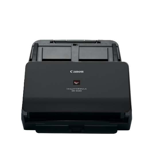 Escaner Canon Dr-m260, 60 Ppm/90 Ipm, 600 Dpi, Usb, Duplex, Adf,compatible Windows, Alimentacion 80 Hojas, Oficio, Vertical, Escaneo Diario 7500