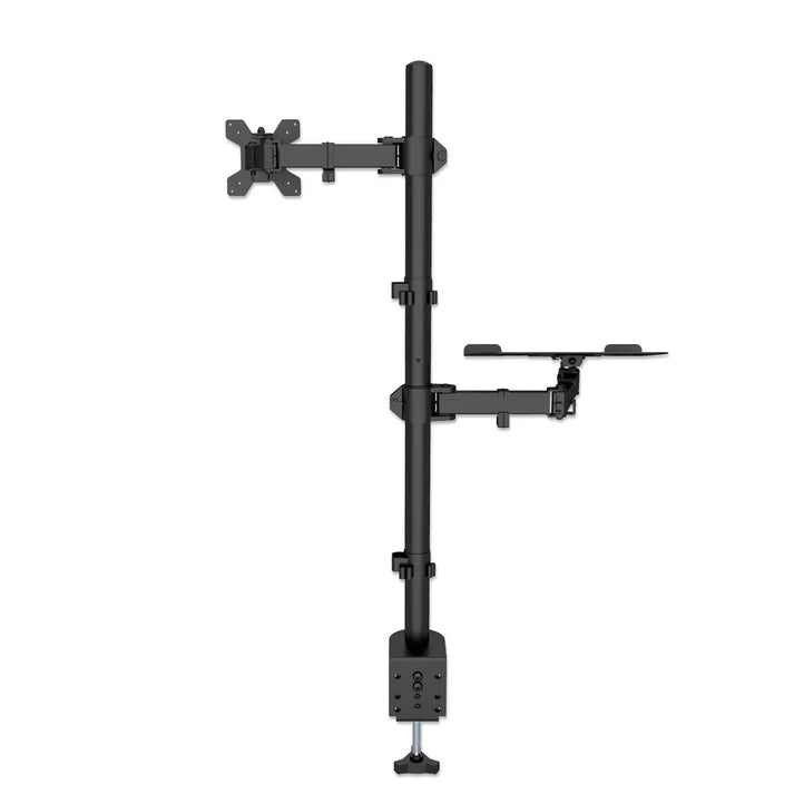 Soporte Combinado,manhattan,462136, De Escritorio Para Laptop Y Monitor De 13 A 32