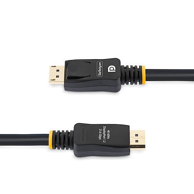 Cable De 5m Displayport 4k Mbr Con Cierre De Seguridad Mediante Mecanismo De Bloqueo - 2x Macho Dp - Latches - Negro - Startech.com Mod. Displ5m