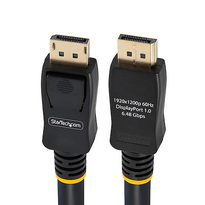 Cable De 15m Displayport Con Trabas - Macho A Macho - Startech.com Mod. Displport50l