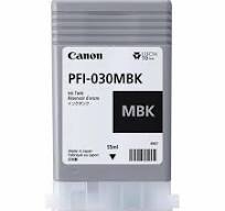 Tanque De Tinta Canon Pfi-030mbk Negro Mate, Capacidad 55 Ml, Compatible Ta-20,ta-30