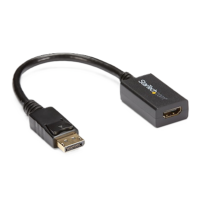 Adaptador De Video Displayport A Hdmi Cable Dp Pasivo Hembra Hdmi Macho Dp 1920x1200 - Convertidor De Video - Startech.com Mod. Dp2hdmi2
