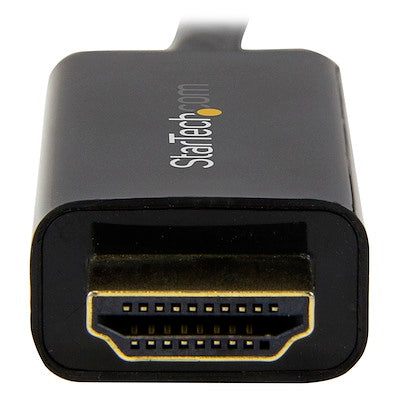 Cable Adaptador De 1m Displayport A Hdmi - Color Negro - Ultra Hd 4k - Startech.com Mod. Dp2hdmm1mb