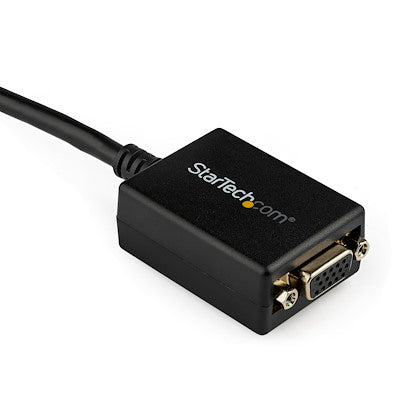 Adaptador De Video Displayport Dp A Vga - Convertidor Externo - Cable Activo - Hembra Vga - Macho Dp- Hasta 1920x1200 - Startech.com Mod. Dp2vga2