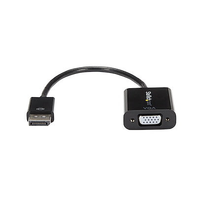 Adaptador De Video Displayport 1.2 A Vga - Dp A Vga Hd15 - 1920x1200 - Startech.com Mod. Dp2vga3