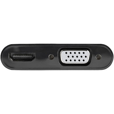Adaptador De Video Displayport A Hdmi Vga - Dongle Convertidor Displayport 1.2 Hbr2 A Hdmi 2.0 O Vga 1080p - Startech.com Mod. Dp2vgahd20