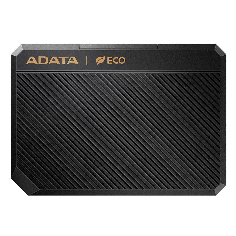 Carcasa Adata Ec600 Para Discos Duros/ssd 2.5 Oulgadas 7mm/9.5mm Sata3/usb3.2 Negro Eco Case Pc