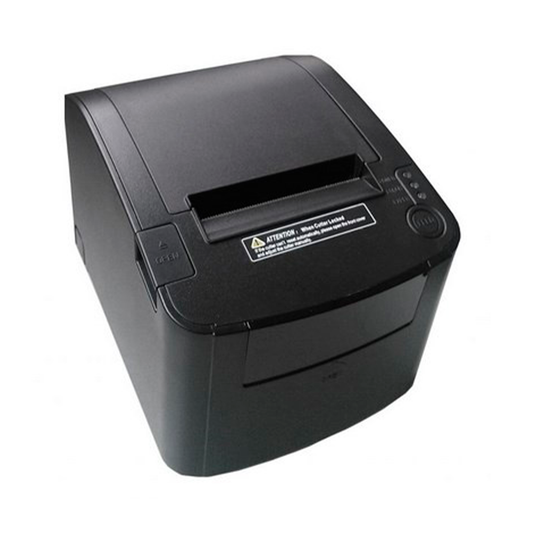 Miniprinter Ec Line Ec-pm-80330, Negro, Termica, 80 Mm, Usb, Serial, Ethernet (red), Rj11, Corte Automatico, 300 Mm/seg