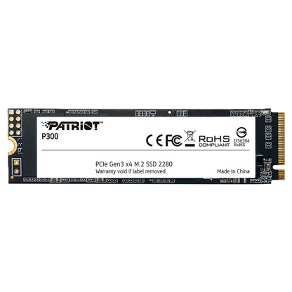 Unidad De Estado Solido Interno Patriot P300 1tb M.2 2280 Nvme Pcie Gen 3x4 Lect.2100 Escrit.1650 Mbs Pc Laptop Minipc