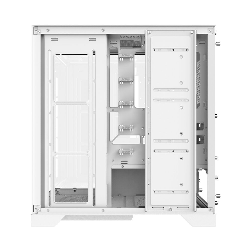 Gabinete Gamer Adata Xpg Invader X Media Torre Cristal Templado Atx Blanco (invaderxmt-whcww)