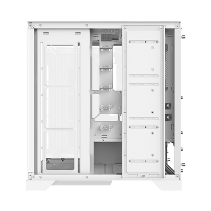 Gabinete Gamer Adata Xpg Invader X Media Torre Cristal Templado Atx Blanco (invaderxmt-whcww)