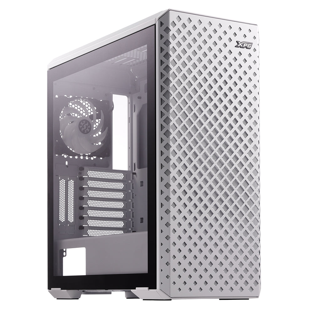Gabinete Adata Xpg Defender Pro Mid Tower Panel Cristal Templado Atx 3 Ventiladores Blanco (defender Pro-whcww)