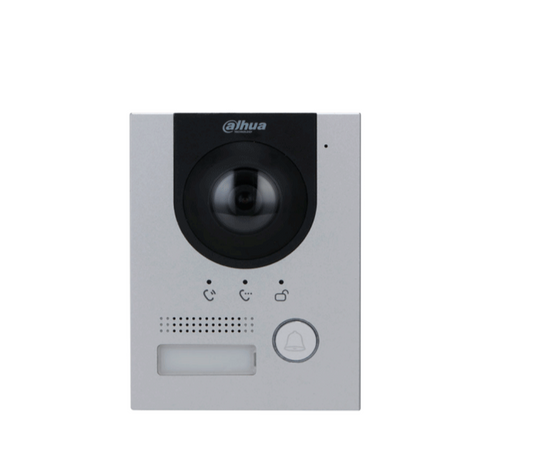 Frente De Calle Ip/dahua/vto2202fp-s2 -para Videoportero Ip/metÁlico/camara De 2 Mp Con 160° De Apertura/ik07/exterior Ip65/visiÓn Nocturna/poe/indicador De Voz/apertura De Chapa